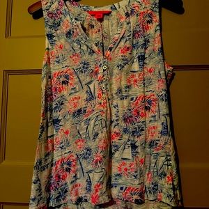 Lilly Pulitzer Blouse  ❤️💙